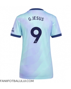 Arsenal Gabriel Jesus #9 Tricou Fotbal Replică 2024-25 Femei Treilea